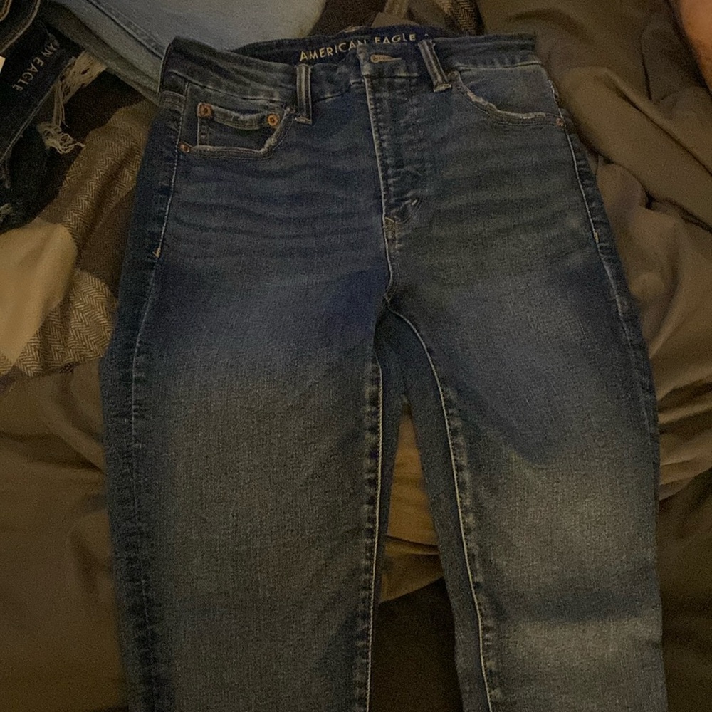 American eagle super high rise jegging